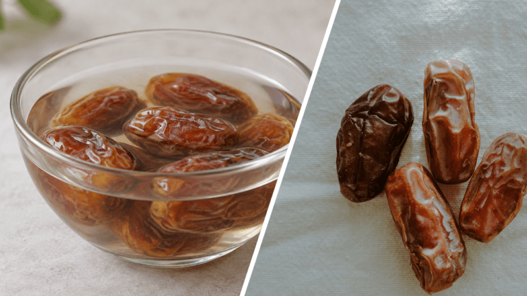 Soaked dates vs Dried dates